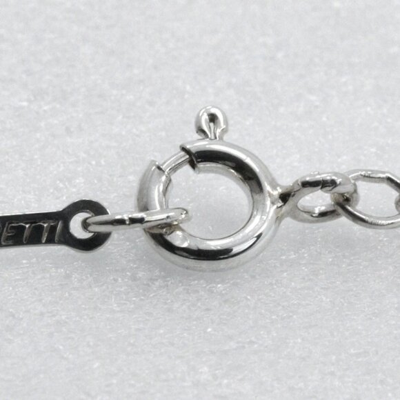 TIFFANY&Co. Open heart Necklace Elsa Peretti Silver925 heart 5.7g Women - Picture 6 of 10